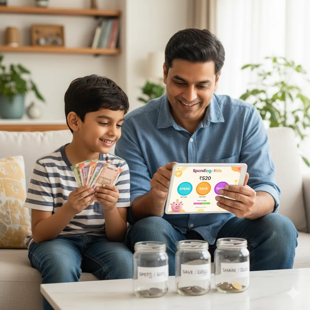 Teach Kids Financial Literacy with Spendlog